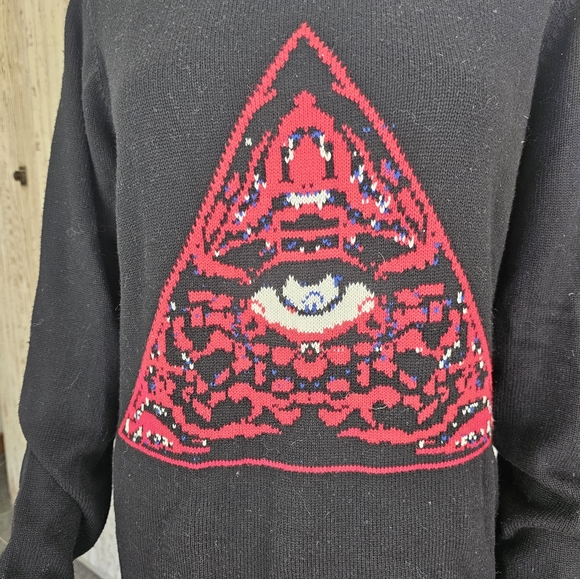 GIVENCHY ALL SEEING EYE CREW KNIT SZ M *NWOT* - Picture 5 of 10